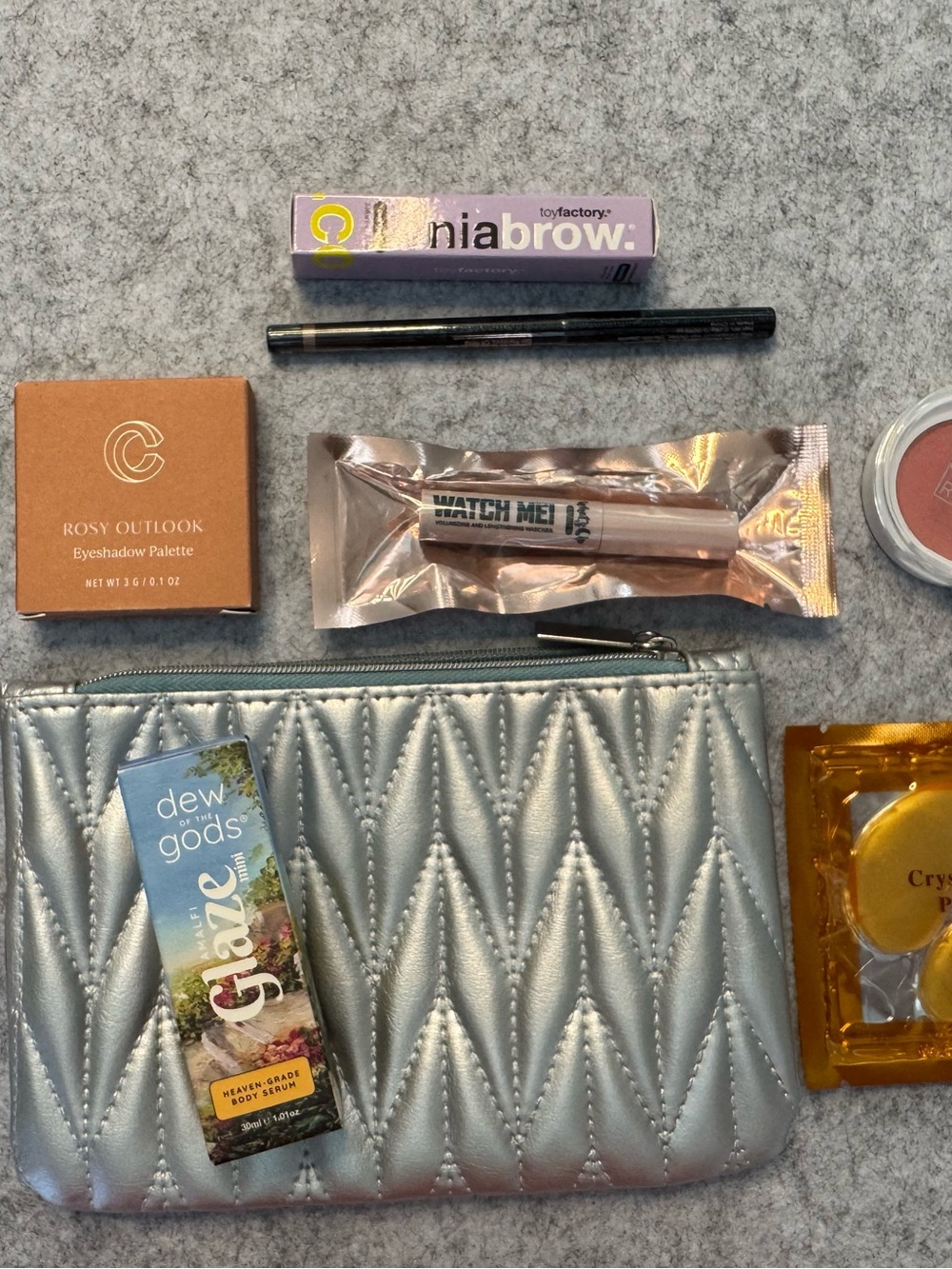 Almost Cool Toned Makeup Lot with 11 items & Ipsy Bag